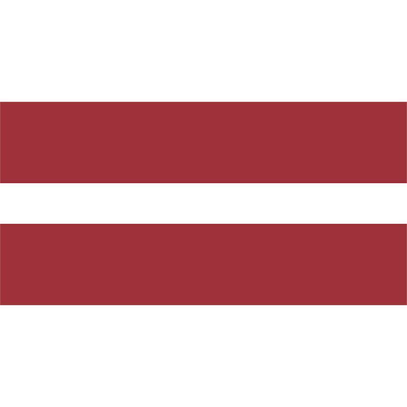 Latvia Courtesy Flag 30 x 45cm-1